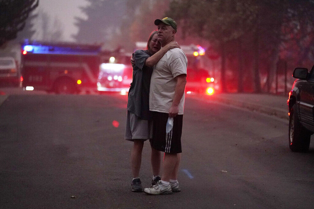 APTOPIX Pacific Northwest Wildfires